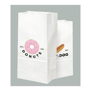 ข้อเสนอขายส่งที่ดีที่สุดคุณภาพพรีเมี่ยมพิมพ์โลโก้ออฟเซตที่กำหนดเอง275มม. X 147มม. X 92มม. ถุงกระดาษ SOS เกรดอาหารทิ้ง - Product Image 2