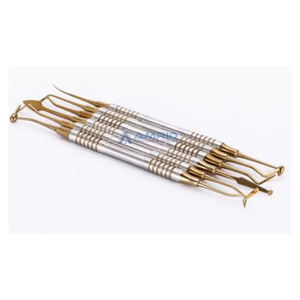 Venta caliente CE Equipos dentales Juego de espátula de llenado de resina compuesta con mango grueso Herramientas de llenado dental manual - Product Image 6