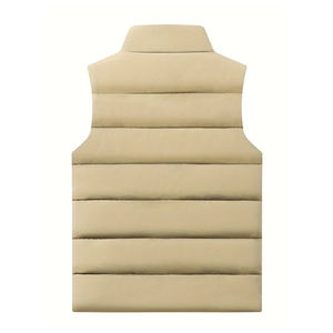 Chaleco Acolchado Grueso Cortavientos Más Vendido para Hombre, Transpirable, Fabricantes Profesionales, Chalecos Acolchados Sin Mangas para Hombre de Invierno - Product Image 2