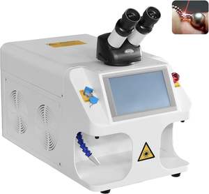 Máquina de soldadura láser para joyería de 150W con láser de 220V de escritorio Clase 1 0.39mW para anillos, colgantes, pulseras, oro de 24K - Product Image 1