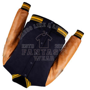 Blouson universitaire homme 2026 de haute qualité, brodé, en polyester, style baseball classique avec broderie universitaire - Product Image 6