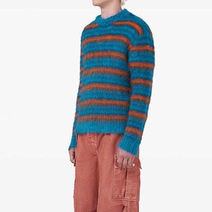 Suéteres Sostenibles para Hombre, Cuello Redondo, Gruesos, Aceptan el Mejor Logotipo Bordado Personalizado, Suéteres de Mohair para Hombre - Product Image 4