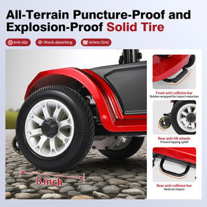 Scooter électrique Seedream S-02 pour personnes âgées, capacité de charge 190 kg, autonomie 20 km, 6 km/h - Product Image 4