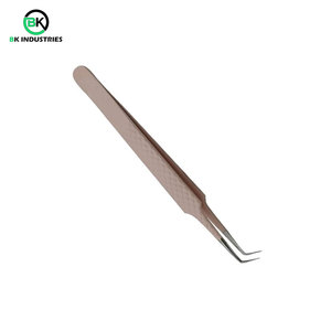 Anti Static <b>Eyelash</b> <b>Tweezers</b> for Safe Lash Handling Premium Stainless Steel Lash <b>Tweezers</b> for Professionals - Product Image 6