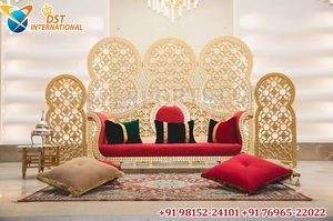 Arabian Theme Laser Cut <b>Backdrop</b> <b>Frames</b> for Wedding Outdoor Wedding Laser <b>Frames</b> Stage Arabic Style Stage Decor Laser <b>Frames</b> USA - Product Image 5