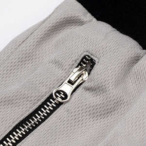 High Quality 100% Cotton Zip <b>Shorts</b> <b>for</b> <b>Men</b> Performance <b>Smart</b> Pocket Setup <b>for</b> Running Gym Training or Travel Use - Product Image 2