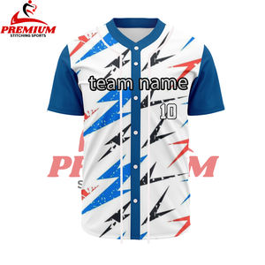 Camiseta de Béisbol Premium Personalizada con Diseño Cosido, Ligera, para Uniformes de Equipo y Juegos - Product Image 6