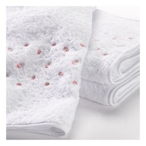 Ensemble de serviettes de bain en coton biologique naturel 70*140 35*75 pour adultes femmes couleur pêche extra absorbantes livraison gratuite - Product Image 3