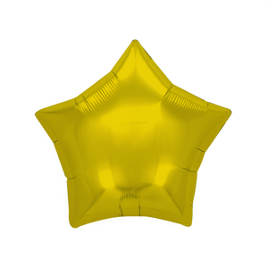 Ballon étoile en feuille d'aluminium doré 19 pouces pour décoration de fête - Product Image 2