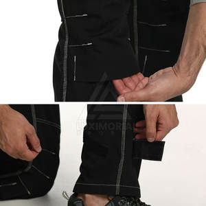 Pantalones DE TRABAJO reflectantes de alta visibilidad de venta directa de fábrica para seguridad de los trabajadores fabricados en Pakistán - Product Image 6