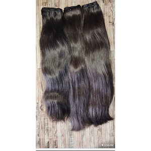 ผมต่อจากผมชาวอินเดียบริสุทธิ์ไม่ผ่านกระบวนการยืด8นิ้วความยาวไม่พันกันไม่หลุดร่วงจาก100% - Product Image 3