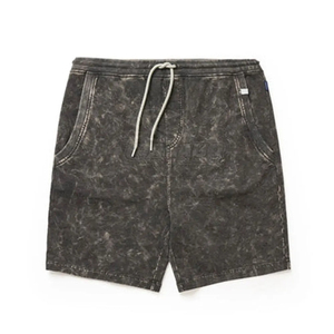 Shorts en coton délavé à l'acide, grande taille, respirants, séchage rapide, taille élastique, style streetwear, vente directe usine - Product Image 1