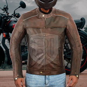 2025 Custom-Designed Men's Breathable Leather Motorbike Jacket High Quality Handmade for <b>Motorcycle</b> & <b>Auto</b> <b>Racing</b> <b>Wear</b> - Product Image 2