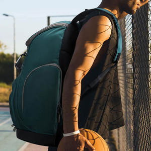 Sacs de basketball en nylon légers avec fermeture éclair et poche, couleur et design personnalisés, vente chaude à bas prix, équipement sportif - Product Image 6