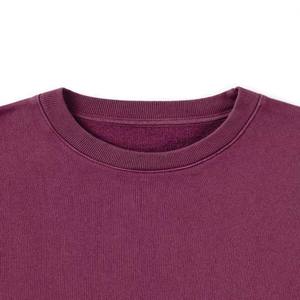Ropa de hombre con logotipo personalizado sudaderas de cuello redondo transpirable corte regular manga larga sudaderas básicas de algodón de gran tamaño para hombre - Product Image 3