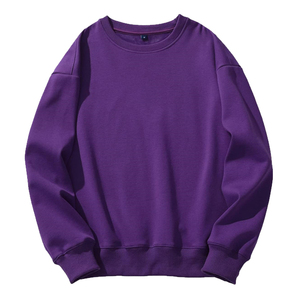 Sweat-shirt ras du cou de haute qualité pour hommes de couleur unie avec écran DTF DTG et sublimation d'impression numérique - Product Image 2