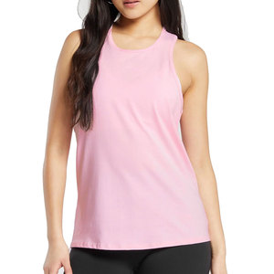 Camiseta de entrenamiento Dry FIT para mujer Características que absorben la humedad Ligero y elegante perfecto para entrenamientos de gimnasio o correr tanques sueltos - Product Image 1