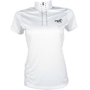Shemax <b>Horse</b> <b>Riding</b> Clothing Women Short Sleeve <b>Tops</b> Equestrian Show Shirt - Product Image 3