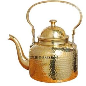Théières uniques en laiton de qualité supérieure de fabricant indien de produits de grande qualité - Product Image 4