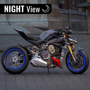 Blu 7mm striscia riflettente ruota con applicatore strumento di riparazione pneumatici - Product Image 6