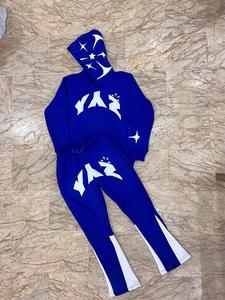 ชุดวอร์มผ้าฟลีซของผู้ชายชุดวอร์มพิมพ์ลายพัฟผ้าคอตตอน100% แท้หรูหราเทคโนโลยีสุดหรู - Product Image 5