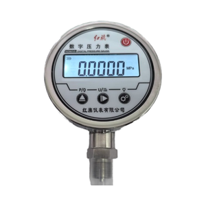 HONGQi YS-100 0-40MPA Hochpräzises 100mm Digitales Intelligentes Edelstahl-Druckmessgerät 0,5 Klasse Stoßfest M20x1,5 - Product Image 4