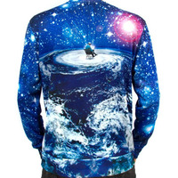 Pull d'hiver épais à col rond pour homme, tendance, de haute qualité, anti-boulochage, tricoté avec logo personnalisé en sublimation sur le devant, tissage en polaire
