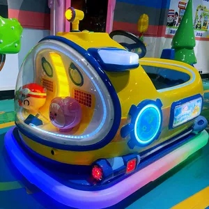 2024 nouveau parc décrochage enfants affaires en plein air Double électrique jouet voiture équipement d'amusement aire de jeux motos pare-chocs voiture