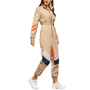 Sudadera con capucha de 2 piezas informal de invierno para mujer y pantalones de chándal de gran tamaño para correr, conjunto de chándal sólido - Product Image 6