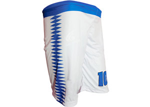 Shorts d'été en maille Spandex/Polyester légers, confortables, respirants, unis, durables et infroissables pour le sport et le fitness (vente en gros) - Product Image 3