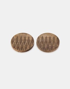 Posavasos personalizables recién llegados, juego clásico de madera, superventas, madera de mango a la venta, posavasos de nogal, faizacraft - Product Image 3