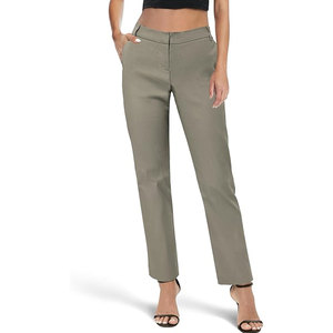 Pantalones de Mujer de Alta Calidad, 100% Algodón, Transpirables, Cintura Elástica, Corte Recto, Bolsillos Delanteros, Venta al Por Mayor, Ropa Femenina Personalizada - Product Image 3