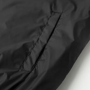 Chaqueta Bomber Clásica Unisex de Lona para Invierno, Cortavientos con Botones de Cuerno, Cuello Alto y Forro Polar, Estilo Urbano - Product Image 5