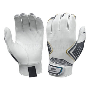 Best Quality Baseball Batting Gloves Genuine Leather Gloves OEM Service Baseball Batting Gloves For Sale - Product Image 6