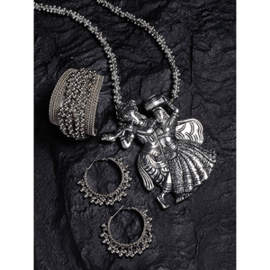 Grand bracelet à motif Radha Krishan Bali et amoureux - Product Image 1