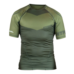 Bjj Meilleure Qualité Demi Manches Vêtements D'entraînement Slim Fit Hommes Rash Guard Hommes Vêtements Meilleure Vente Rash Guard De Haute Qualité À Vendre - Product Image 2