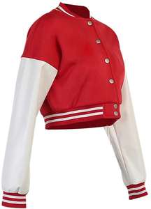 Chaqueta universitaria de lana de alta calidad para hombre, estilo Letterman, larga, fina, para invierno, a prueba de viento, con forro de seda estampado, teñida lisa, moda para mujer - Product Image 5