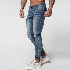 Jeans de Moda para Hombre de Lujo, Jeans Vintage Rotos, Jeans Apilados para Hombre, Pantalones Elásticos de Alta Calidad, Jeans de Vaquero - Product Image 5