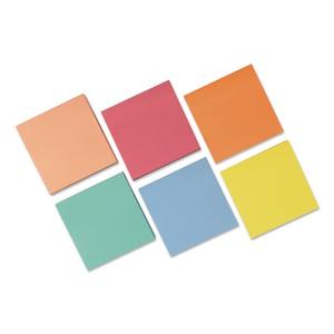 Blocs de Notas Ultra Adhesivos de 4x4 Pulgadas, Autoadhesivos, Colores Surtidos, 100 Hojas/Bloc, 6 Blocs/Paquete, Notas Universales con Rayas - Product Image 5