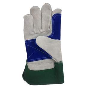 Rigger Guantes económicos de seguridad Guantes de trabajo de alta visibilidad de la mejor calidad Cuero sintético - Product Image 3