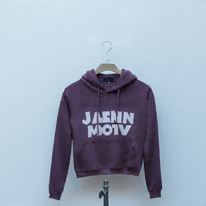 Sudadera con capucha negra para hombre, personalizada, de corte regular, de algodón tejido, informal, para otoño, con diseño de bolsillo con estampado frontal. - Product Image 5