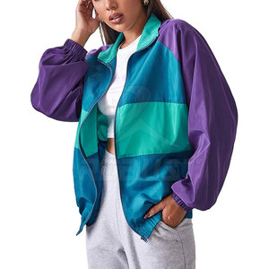 Veste coupe-vent softshell en toile respirante pour femme, grande taille, personnalisée, décontractée, imperméable, à capuche, en nylon imprimé, vente en gros - Product Image 1