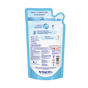 Detergente líquido refrescante de 650ml al por mayor, detergente líquido suave y gratuito para ropa para uso en ropa - Product Image 2