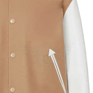 เสื้อแจ็กเก็ตเลตเตอร์แมนสำหรับผู้ชายใส่สบายมาใหม่ - Product Image 4