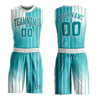 Uniforme de basket-ball rétro Steert, coupe sport, grande taille, imprimé, antibactérien, séchage rapide, respirant, réversible, en maille de polyester