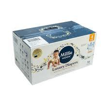 Pañales de lujo Millie Moon para bebés, tela no tejida, protección contra fugas, absorción de superficie seca, el mejor precio barato - Product Image 2