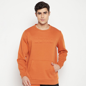 เสื้อสเวตเตอร์แบบกดความร้อนออกแบบได้เองโลโก้สำหรับฤดูหนาวแบบเรียบ - Product Image 1