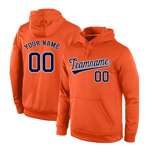 Sudadera con capucha de hockey sobre hielo personalizada al por mayor, sudadera blanca de manga larga con capucha de poliéster para hombre, dobladillo elástico para todas las estaciones, alta calidad - Product Image 3