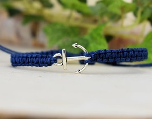 สร้อยข้อมือสมอเรือป่านสำหรับผู้ชายหรือผู้หญิง-เครื่องประดับทางทะเล-ของขวัญคนรักมหาสมุทรสำหรับแม่เรือภรรยาแฟนสาว - Product Image 1