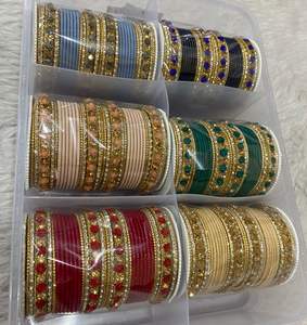 Bracelets élégants brodés à la main Accessoires ethniques élégants pour les tenues de fête Looks de fête Perle en alliage de zinc - Product Image 1